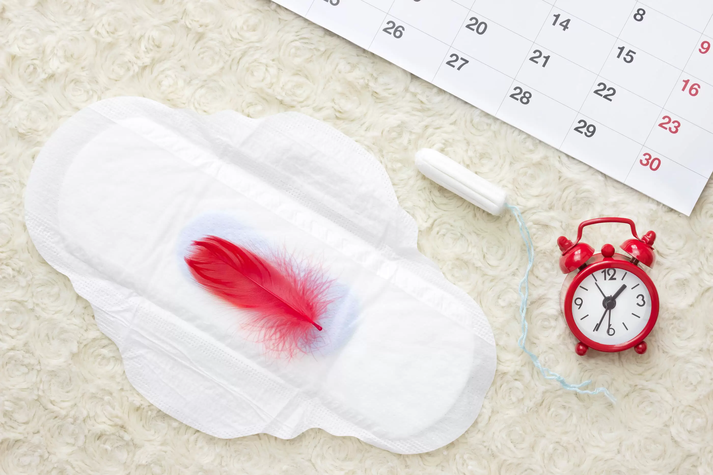 funny facts about girls on their period